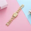 S1a3ca2fc36ad4b99984fd52f943dd5498.webp UTHAI Watch Women Square Diamond Inlaid Square Light Luxury Fashion Quartz Watches Metal Female Bracelet Wristwatch Girl Clock