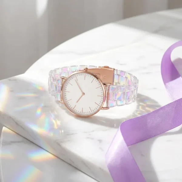 S2f104a0463c9469689b6b6dd71cd35ecV.webp Fashion Watches for Women Simple Style Analog Ladies Quartz Wristwatches Unique Clear Band Woman Girls Watch Clock Gift Montre