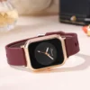 Ladies Watch, Simple Temperament Ins Style Student Fashion Vintage Quartz Watch