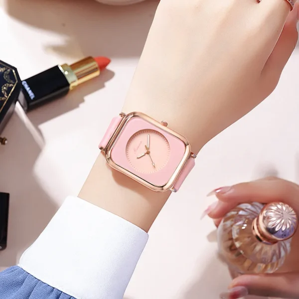 Ladies Watch, Simple Temperament Ins Style Student Fashion Vintage Quartz Watch